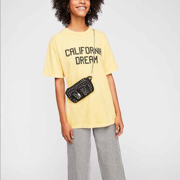Free People Oversized California Dream Graphic Tee - Picture 2 of 7